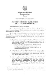 This list may not reflect recent changes ().(previous page) () Notice To Bar Passers By Myinquirer Dotnet Issuu