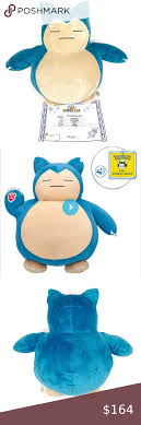 Online exclusive snorlax bundle buy the bundle. Build A Bear Snorlax Pokemon Plush 2020 Build A Bear Snorlax Pokemon Plush Stuffed Animal W Sound Certi Pokemon Plush Animal Plush Toys Plush Stuffed Animals