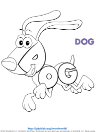 Wordworld Printable Coloring Pages Dog Pbskids Disney Coloring Sheets Disney Coloring Pages Coloring Pages