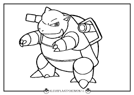 Blastoise Kleurplaten Gratis Printen Kleurplaat Pokemon Daarom zijn alle kleurplaten bij ons helemaal gratis te downloaden en uit te printen. blastoise kleurplaten gratis printen