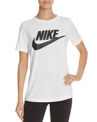 Nike Swoosh Essential Tee Women Bloomingdale S Nike Shirts Women Nike Outfits Black Nike Shirt