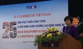 Bao Le Courrier Du Vietnam Ä'on Nháº­n Huan ChÆ°Æ¡ng Lao Ä'á»™ng Háº¡ng Ba