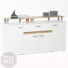 Sideboard Revolution Anrichte Kommode Weiss Sonoma Eiche White Sideboard Sideboard Furniture Wooden Sideboard