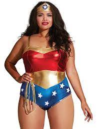 Dreamgirl Women S Plus Size Plus Size Superhero Themed Teddy Multi Osq Costumes Plus Size Plus Size Women