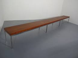 The wood is 100% solid teak certified by the ministry of forestry in. Custom Made Teak Bench By Florence Knoll Bassett For Knoll 1960s For Sale At Pamono