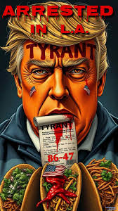 What is the charge? Eating a meal? A succulent Chinese meal?" "Gentlemen,  this is democracy manifest!" They're iconic lines from an infamous 1991  arrest, spawning t-shirts, red wine and millions of clicks