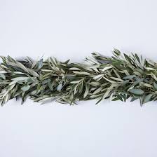 Olive Eucalyptus Garland Eucalyptus Garland Seeded Eucalyptus Leaf Garland Wedding