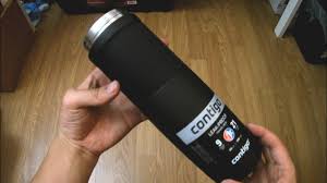 Thermos thermocafe steel travel mug tea coffee thermal drink cup slide top 400ml. Testing A Contigo Leak Proof Travel Mug 24 Oz Youtube