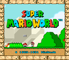 60 Inspirational Title Graphics Of 16 8 Bit Games Super Mario World Super Mario Super Nintendo