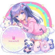 Anime Pink Cute Girl Art By Mani Usashiro On Pixiv Rainbow Maniusashiro Anime Pastelart Pastelpink Soft Doll Artwork Illustrati Anime Kawaii Anime Art