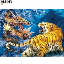 Download now harimau vs 2 anjing siapa yang menang. Gambar Animasi Naga Vs Harimau