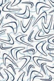 Boomerang Plastic Laminate Dungaree Wilson Art Retro Vinyl Flooring Vinyl Floor Mat