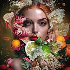 Miss Fruitie Tootie by Bernard Foong