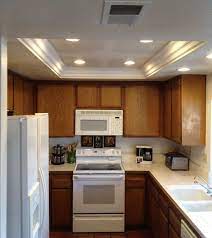 These rustic kitchen lighting ideas will help you get it right. Kitchen Lighting For That Giant Crater In The Ceiling Kitchen Soffit Kitchen Lighting Fixtures Ceiling Kitchen Recessed Lighting