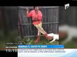 Îmi pare rău pentru cristi. ToatÄƒ Romania Il StrigÄƒ Pe Cristi De VinÄƒ Este Un FilmuleÅ£ Devenit Viral Youtube