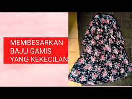 Divideo kali ini aku berbagi tutorial cara bagaimana memotong baju yg tinggi badan nya kepanjangan. Cara Membesarkan Baju Gamis Yang Kekecilan Youtube