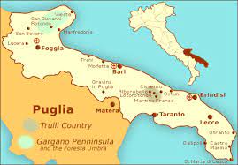 Region, province, location or specific tourist area, then select the most important features for you among the various facilities: Maps And Places To See In Puglia