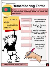 Bangladesh Facts Worksheets Histroy Etymology For Kids