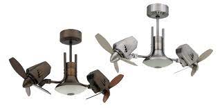 Find dual ceiling fans from top brands like fanimation and minka aire. The Mustang Ii Is An 18 Inch Dual Oscillating Indoor Outdoor Ceiling Fan The Fan Comes In A Brushed Alumin Ceiling Fan Outdoor Ceiling Fans Double Ceiling Fan