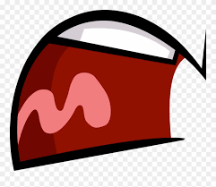 This transparent png format clipart image is a perfect design about mouth l, bfdi mouth you can . Big Mouth Smile Cartoon Download Bfdi Mouth Frown Clipart 4857227 Pinclipart