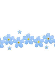 Forget Me Nots Borders Clipart Cliparthut Free Clipart Forget Me Not Tattoo Free Clip Art Clip Art Borders