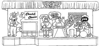 Chuck E Cheese Coloring Page Malvorlagen Zum Ausdrucken