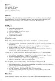 Catering Sales Manager Resume Sample Operations Supervisor Cook Hudsonradc