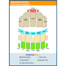 New Benedum Seating Chart Actual Benedum Seating