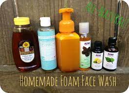 Faith In All Things Homemade Foam Fash Wash Tea Tree Oil Face Wash Fash Wash Diy Oil Cleanser