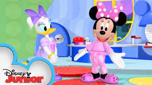 Season 3, episode 8 minnie's pajama party. Minnie Has A Pajama Party Mickey Mornings Mickey Mouse Clubhouse Disney Junior Youtube