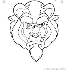 Join in on the fun as i, kimmi the clown, color in my disney princess coloring & activity book! Images Of Cartoon Beauty And The Beast Beast Face