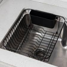 Eventually a piece of plastic will break off near the bottom of the dish holder exposing the metal its covering. Expandable Dish Drying Rack Over The Sink Sink Dish Drainer With Removable Utensil Holder Stainless Steel Buy At The Price Of 21 94 In Aliexpress Com Imall Com