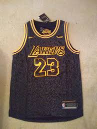 Lebron James Black Los Angeles La Lakers Lore Series Nba Basketball Jersey S Lebron James Lakers Lebron James Lakers