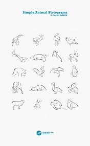 Pin By Toky Couture On Tote Bag Simple Wolf Tattoo Simple Line Tattoo Pictogram