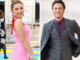 Oh, and she started dating zach braff. Florence Pugh And Zach Braff Went Out On A Casual Date Night In West Hollywood