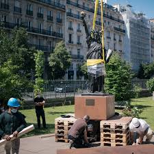Check spelling or type a new query. France Sends The U S Another Smaller Statue Of Liberty The New York Times
