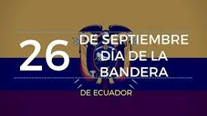 Esta es una historia por como ha cambiado la bandera peruana en el transcurso del tiempo, historia, animada.el día de la bandera se conmemora cada año en el. 26 De Septiembre Dia De La Bandera De Ecuador Youtube