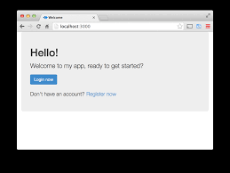 Create A Node Js Web App Example Using Express Bootstrap Stormpath