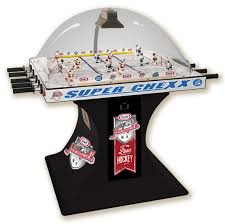 Deluxe Home Amp Coin Op Arcade Super Chexx Bubble Hockey Amp Dome Hockey Games Kraft Hockeyville Festival Captain Hat Kraft