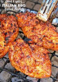 Sweet And Spicy Italian Bbq Grilled Chicken Grilled Bbq Chicken Bbq Recipes Grilled Chicken Recipes