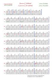 Starting off the new website with the main theme of the legend of zelda: Canon In C J Pachelbel Kalimba Tab Tablature Tablature Song Notes Drum Sheet Music