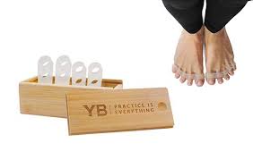 All standing power, balance, and movement is controlled by toes. Amazon Com Yogabody Naturals Toe Spreaders Separators Fast Pain Relief From Hammertoe Bunions Two Pairs In Stylish Wooden Box Latex Free Rubber Toe Stretchers Used For Nighttime Yoga Practice Running