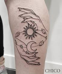 Updated 43 Glorious Sun And Moon Tattoos July 2020 In 2020 Moon Tattoo Tattoos Sun Tattoos