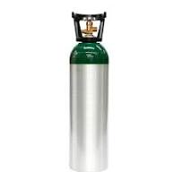 New 60 cuft Aluminum Oxygen Cylinder