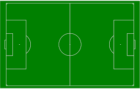 The recommended size of a us indoor soccer field is 67 yards long and 28 yards wide. File Soccer Field Empty Svg Wikimedia Commons