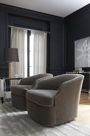 An attractive comfy contemporary swivel chair with a round frame, a circular base and a round side the four comfy chair presented here constitute a proposition for a bedroom or living room chair. Savvy Favorites Swivel Accent Chairs For A Modern Living Room The Savvy Heart