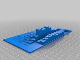Braille Periodic Table By Knape Thingiverse Periodic Table Braille Sensory Activities