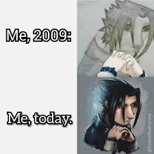 As you can see, this oval is pointed at the bottom, giving him draw sasuke's ear, and give him a very large collar. Bad Sasuke Drawing Know Your Meme