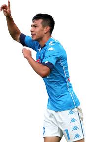 Napoli de la serie a. Hirving Lozano Football Render 72190 Footyrenders