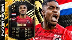 Find the latest myron boadu news, stats, transfer rumours, photos, titles, clubs, goals scored this season and more. Fifa 21 Inform Boadu 84 Player Review Fifa 21 Ultimate Team Youtube